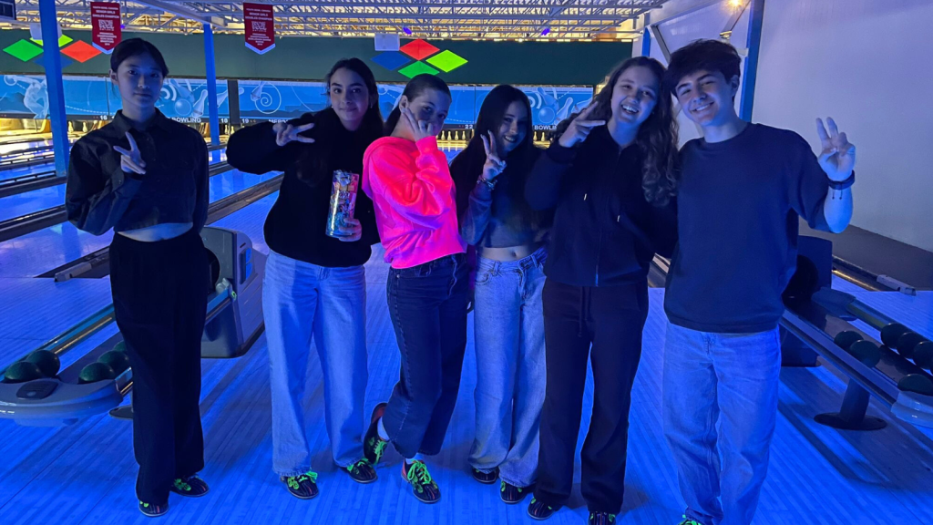 OCSB international students bowling night