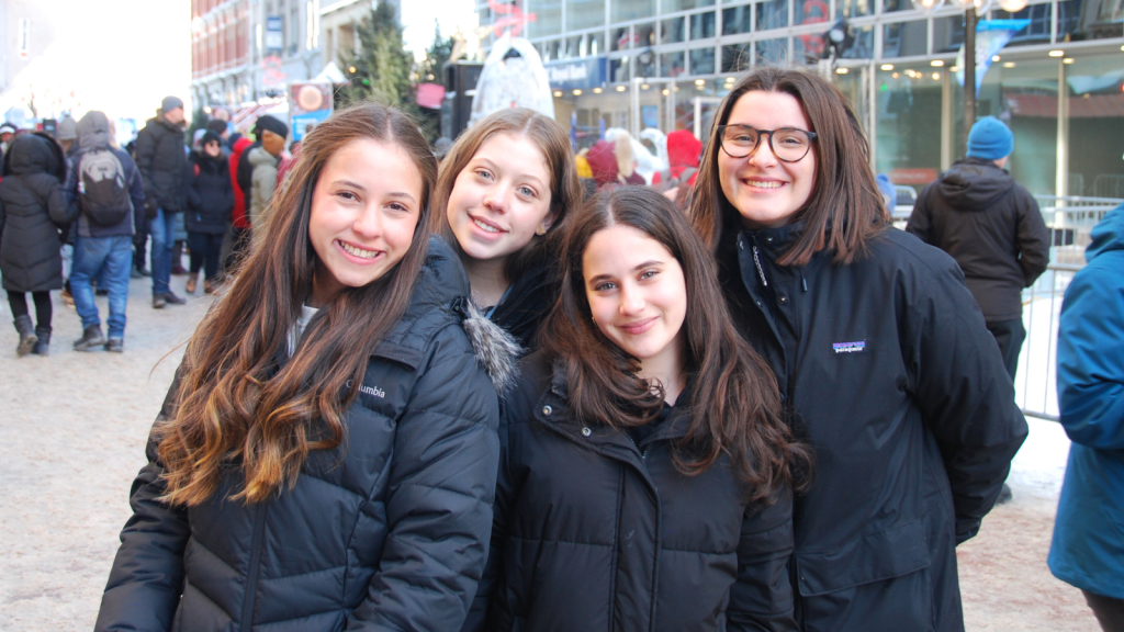 OCSB international students enjoying Winterlude