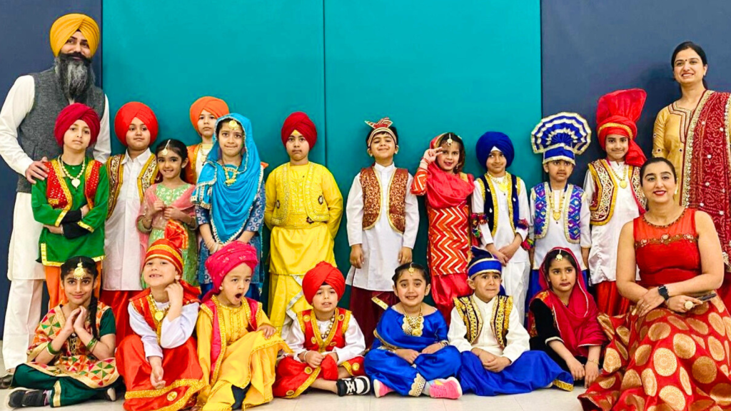 Language learners presenting their culture to the school