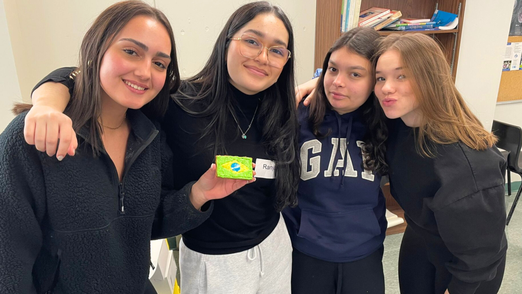 OCSB International Students Program students in their classroom